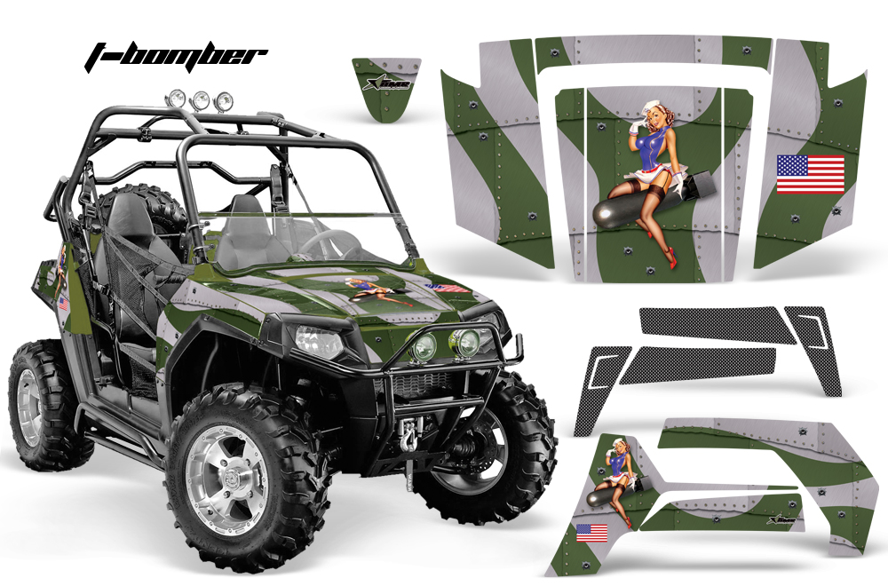 Polaris RZR 800 ARMY GREEN TBomber